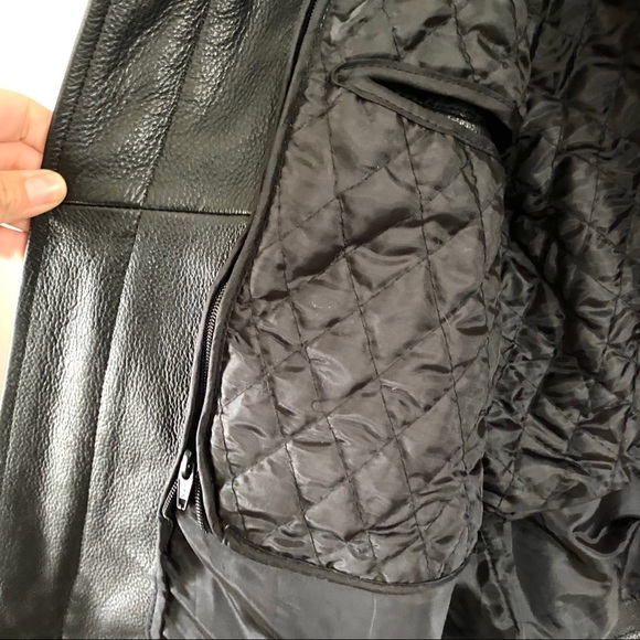 Motorcycle Jacket Chaps Black Leather Flame Snake - Picture 8 of 16